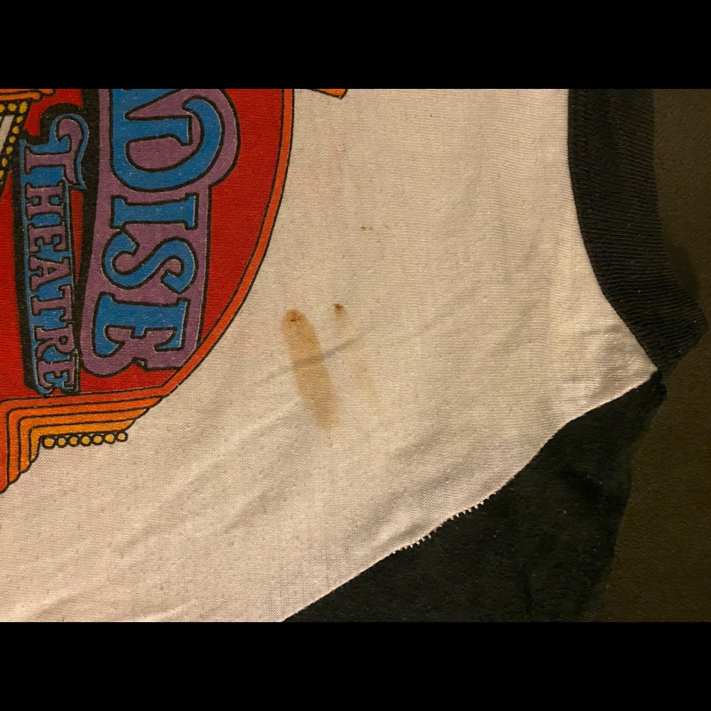 VINTAGE 1981 Styx world tour baseball tee - Picture 4 of 4